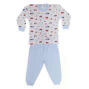 Sebi Bebe 12222 Mavi 1 Yaş Bebek Pijama Takımı