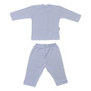 Sebi Bebe 2319 Mavi 9-12 Ay Bebek Pijama Takımı