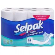 Selpak Profesyonel Extra Çift Katlı 24'lü Paket Tuvalet Kağıdı