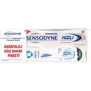 Sensodyne Hızlı Rahatlama Beyazlatıcı Avantajlı Ağız Bakım Paketi