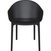 Siesta 102 Sky Contract Siyah Bahçe Koltuğu