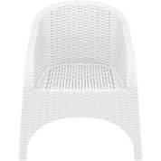 Siesta California Beyaz Koltuk