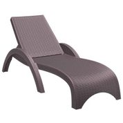 Siesta Fiji Kahverengi Şezlong