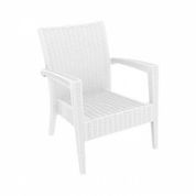 Siesta Miami Beyaz Tekli Koltuk