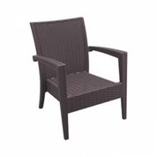 Siesta Miami Tekli Kahverengi Koltuk