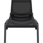 Siesta Pacific Siyah Şezlong