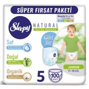 Sleepy Natural No:5 Junior 100 Adet Külot Bebek Bezi