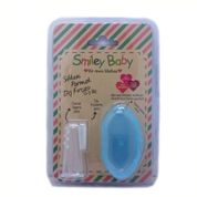 Smiley Baby Parmak Mavi Diş Fırçası 