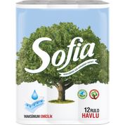Sofia Mutfak İçin 4 Katlı 12'li Paket Kağıt Havlu