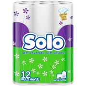 Solo Ultra Dayanıklı Çift Katlı 12'li Paket Kağıt Havlu