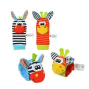 Sozzy Toys Çıngıraklı Bebek Bileklik ve Çorabı