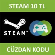 Steam 10 tl Cüzdan Kodu