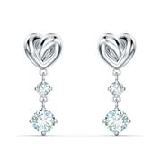 Swarovski 5517943 Lifelong Hrt Drop Czwh Rhs Swarovski Küpe