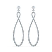 Swarovski 5518878 Swa İnfinity Hoop Cry Czwh Rhs Swarovski Küpe