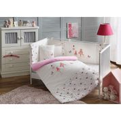 Taç Balerina Pembe Bebek Uyku Seti 