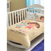Taç Dora Best Friends Bebek Nevresim Takımı