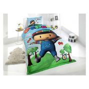 Taç Kristal Pepee Nevresim Takımı Tek Kişilik Mavi