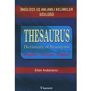 THESAURUS-İNGİLİZCE EŞ ANLAMLI KELIMELER SÖZLÜĞÜ - ERTAN ARDANANCI