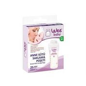 Wee Baby Anne Sütü 25'li Saklama Poşeti