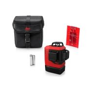 ﻿Leica LINO L6RS 3 Eksen 360 Derece Çapraz Çizgili Kırmızı Lazer Terazi