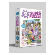 0-6 Yaş Yayınları 2 Süper Puzzle Nasrettin Hoca Keloğlan