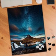 0007 Büyülü İzlanda Samanyolu 240 Parça Puzzle Yapboz