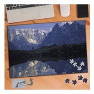 005 Karlı Alp Dağları Manzarası 240 Parça Puzzle Yapboz Tablo