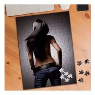 02056 Saçını Savuran Çılgın Kadın 240 Parça Puzzle Yapboz
