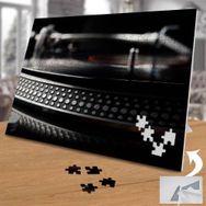 02066 Dönen Siyah Plak 240 Parça Puzzle Yapboz