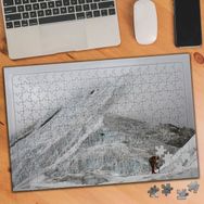 02358 Sisli Karlı Buzul Dağlar 240 Parça Puzzle Yapboz