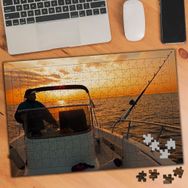 024662 Teknede Gün Batımı Keyfi 240 Parça Puzzle Yapboz