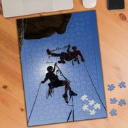 024923 Abseiling Spor 240 Parça Puzzle Yapboz