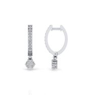 0,36 Karat Pırlantalı Küpe