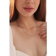 0,38 ct İkili Pırlanta Kolye