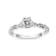 0,38 ct Pırlanta Tek Taş Yüzük