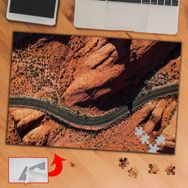 051 Nevada Havadan Görünüm 240 Parça Puzzle Yapboz Tablo