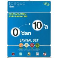 0'dan 10'a Konu Anlatımlı Soru Bankası Sayısal Set - Tonguç Akademi Yayınları
