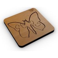 1 Fark Hayvanlar Serisi Kelebek Ahşap Eğitici Puzzle