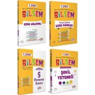 1.Sınıf Bilsem Hazırlık Kitapları 4'lü Set Editör Yayınları