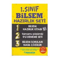 1. Sınıf BİLSEM Hazırlık Seti Zeki Çocuk Yayınları