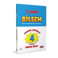 1. Sınıf Bilsem Tamamı Çözümlü Fasikül 4 Deneme Sınavı - Data Yayınları