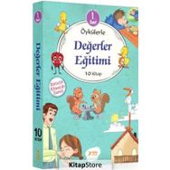1. Sınıf Değerler Eğitimi Serisi 10 Kitaplık Set Kollektif Yuva Yayınları