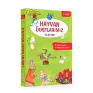 1. Sınıf Hayvan Dostlarımız Serisi-10 Kitap-Pinokyo Yayınları