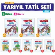 1.Sınıf Yarıyıl Tatil Seti-Mavi Deniz Yayınları