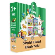 1+ Yaş Sürprizli - Renki Kitaplar Serisi - 4 Kitap Takım - 0-6 Yaş Yayınları