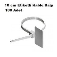 10 cm Etiketli Kablo Bağı