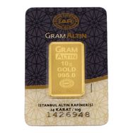 10 gr 24 Ayar Gram Külçe Altın