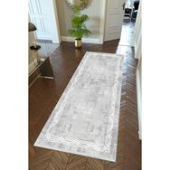 10 Post Online Kaymaz Kesme İnce Dijital Baskı Gri 70x250 cm Yolluk