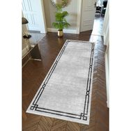 10 Post Online Kaymaz Kesme İnce Dijital Baskı Gri 80x400 cm Yolluk