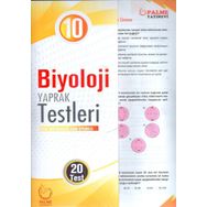 10. Sınıf Biyoloji Yaprak Testleri Yayınevi Palme Yayınları